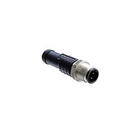 Amphenol LTW M12A-08BMMM-SL8N05 Sensor Cables / Actuator Cables M12 Circular Metric Connector, A Code, Metal, 2A, 08 pins, Male Connector, Male Contact, Straight, Screw Thread, Overmolded, Length 5000mm, IP68 / IP69K