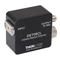 THORLABS DET08CL High-Speed Free-Space Detectors (InGaAs with Lens, 800-1700 nm, 8-32 Tap)