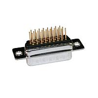 Đầu nối D-Sub mật độ cao 78HD M RA có giá đỡ NorComp 181-M78-213R141