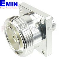 Fairview Microwave  SM4670 4 Hole Flange N Female to 7/16 DIN Female Adapter (6 Ghz)