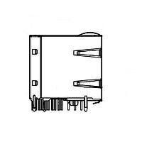 Molex 85728-1008 Magnetic Jack MAGNETICJACK GIGABIT 2X6