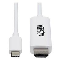 Tripp Lite U444-003-HWE アダプターケーブル 3FT USB-C/HDMI 4K ホワイト ADT CBL
