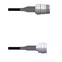 Amphenol Custom Cable Q-1W0550008144i RF Cable Assemblies N-SJ/TNC-SP RG58 144I