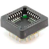 Chip Quik PA0106C-P-R-SOCKET Adapters PLCC-28 Socket to PGA-28 Pin 1 Out SMT Adapter (50 mils / 1.27 mm pitch) Compact Series
