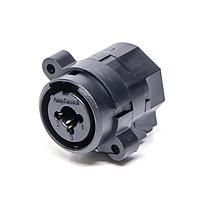 Amphenol Audio ACJC9VL ປະຕູຮັບ 3P ຕັ້ງຕົ້ນ PCB Mt Recpt 1/4" Stereo Jack