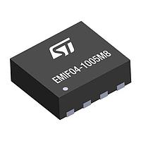 Mạch Lọc EMI 4 Dòng IPAD Công Suất Thấp 900MHz đến 1.8G -34dB STMicroelectronics EMIF04-1005M8