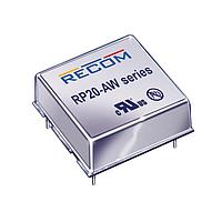 RECOM Power RP20-243.3SAW/N-HC Isolated 20W DC/DC 1.6kV REG 18-36Vin 3.3Vout Neg