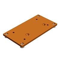 congatec conga-SA5/HSP-B Heat Spreaders Standard heatspreader for SMARC 2.0 module conga-SA5 with open silicon Intel Pentium and Celeron processor. All standoffs are with 2.7mm bore hole.