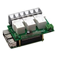 Sequent Microsystems SM-I-005 Sequent Microsystems Three 40A/240V 릴레이 RS485 데이지 체인 가능 HAT for Raspberry Pi