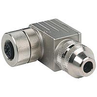 Đầu nối tròn tiêu chuẩn mét M12 PROFIBUS SKT ANGLD, 5 chân, mã B, SCW SIEMENS 3RK19021DA00