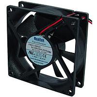 Quạt DC trục chính 80x25mm 12VDC bạc đạn có dây Qualtek Electronics FAD1-08025CBLW12