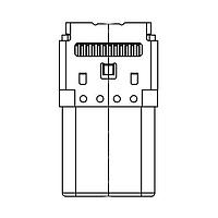 Phích cắm USB C 3.1, Phích cắm R/A Edge Hange, SMT, 24P Adam Tech USB-C32-S-PLUG-EH-SMT-CS1A-DC-TR