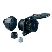 Littelfuse 00425470 Kits Socket 12V-7P Ebs Bayonet 0 deg Outlet