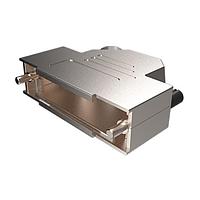 Vỏ bảo vệ giảm căng kim loại - Lối ra góc A vỏ 15 chân Amphenol Commercial Products 8655MHRA1501LF