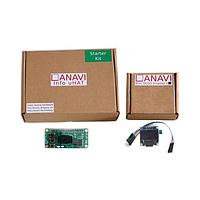 ANAVI Technology CS-ANAVI-INFO-1 Multiple Function Sensor Development Tools Open Hardware Raspberry Pi Add-on Board with a 0.96 Yellow-Blue Mini OLED Display, Buttons, Slots for Sensors.