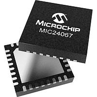 Microchip Technology MIC24067T-E/QNA Switching Voltage Regulators 36V, 6A Synchronous Buck Regulator with Mode Pin, Light load