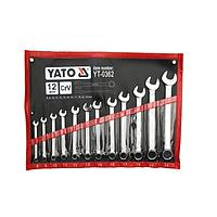 Yato YT-03621 Combination spanner set 12pcs 8-19mm