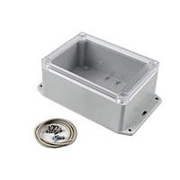 Vỏ PC có mặt bích, nắp trong suốt, chống thấm nước Hammond Manufacturing RP1210BFC