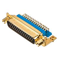Amphenol Positronic SDD104M3000G/AA High Density D-Sub Connectors D-Sub Male Connector 104P Solder Tail Straight Gold Shell RoHS