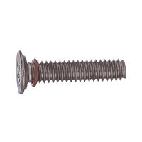 APM HEXSEAL SFR8-32X3/4-2701 O-Rings SEELSKREW FLATHEAD W/SILICON RBR O-RING