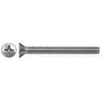 Essentra Components 021032B050 Slotted Countersunk 100 Slotted CSK Screw, #10-32 Thread, 1/2 Lg