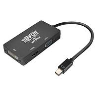 Cáp chuyển đổi Adapter MDP1.2 - VGA/DVI/HDMI ADPT ĐEN Tripp Lite P137-06N-HDVK6B