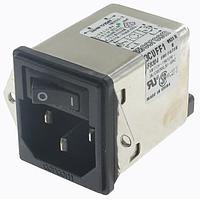 Đầu vào 3A LỌC GẮN NỔI AMP Connectors - TE Connectivity 3CUFF1