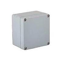 Molex / GWconnect 93604-0105 Enclosures, Boxes, & Cases Al Bx Gry 122x120x80 8100.8016.0