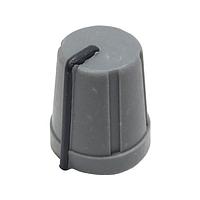 Eagle Plastic Devices 450-4646 Knobs & Dials SOFT TCH SH GY/BK