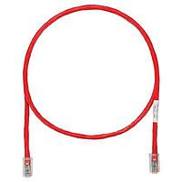 Panduit UTPCH5MRDY Cat 5e Copper Patch Cord, Cat 5e, Red UTP Cable