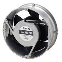 Sanyo Denki 109E2024S002 Axial DC Axial Fan, 200x70mm Round, 24VDC, Ribless