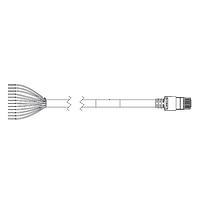 Omron Automation and Safety V320-W8-3M 액세서리 CBL, RJ50 TO FLY LDS, 3M