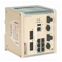 Bộ chuyển mạch Ethernet quản lý CONNEXIUM EXTENDED SWITCH 6TX / 2FX-MM SCHNEIDER TCSESM063F2CU1