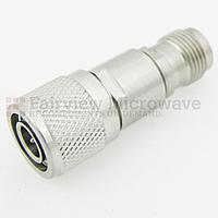 Fairview SA18T5W-10 10 dB Fixed Attenuator TNC Male To TNC Female Up To 18 GHz Rated To 5 Watts With Passivated Stainless Steel Body