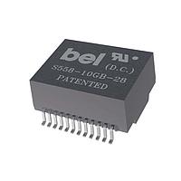 Bel Magnetic Solutions S558-10GB-28 Bel 10GBaseT LAN マグネティック 60W PoE シングル -40 +85C