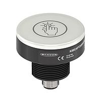 Beacons K50 Compact Series: Cảm biến chạm 2 màu Thế hệ 2; Đầu ra tức thời; Điện áp: 12-30 V dc; Vỏ: Polycarbonate; IP67 IP69K; Đầu ra: Lưỡng cực (NO); Màu sắc: Xanh lá - Chưa kích hoạt, Trắng - Đã kích hoạt; Đầu nối nhanh tích hợp 5 chân M12 Banner Engineering K50CABT2GWHQ