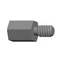 RAF Electronic Hardware 4501-440-AL Hex 3/16 Hex X 1/4 Length Hex Male-Female Standoff