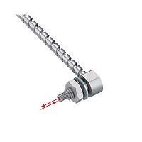 Cảm biến sợi thủy tinh Sợi thủy tinh; Chế độ đối diện Đường kính bó 1 mm; Ren M4 góc vuông với đầu M2.5; Vỏ bọc thép không gỉ dài 2 m; Đầu kết nối cho cảm biến sợi nhựa; Dòng Vantage Banner Engineering IAT46ST5TA-VL