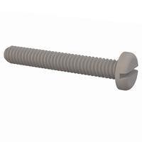 Essentra Components 012520P175 Pan Slotted Pan Slotted Screw, 1/4-20 Thread, 1 3/4 Lg