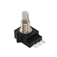 Biến trở chính xác 10k Ohm, chân hàn phía sau, lỗ bọc 10mm, trục 20mm L CTS Electronic Components 282SCBS103A25C3