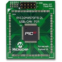 Microchip Technology MA320015 Daughter Cards & OEM Boards USB/CAN Exp 16 PIM PIC32MX570F512L