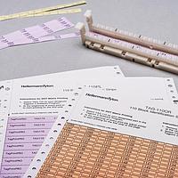 HellermannTyton TAG45L-789 Thermal Transfer Label Laser Tag Label, 4.0 x 0.80", 24 Per Sheet, Polyester, White, 5000/pkg