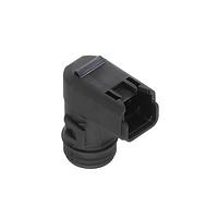 DEUTSCH - TE Connectivity 1011-228-0205 Accessories BKSHL, 2P, BLK, PLG, RA, NW6/7.5/8.5/10