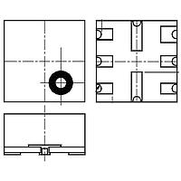 Bộ Khuếch Đại Nhiễu Thấp Bộ Khuếch Đại Nhiễu Thấp GaAs MMIC cho GPS Nisshinbo NJG1107HB3-TE2