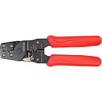 Kìm bấm cos YATO YT-2256 (0.08-2/0.3-6/0.12-0.3mm2, AWG28-14/22-10/26-22, 180mm)