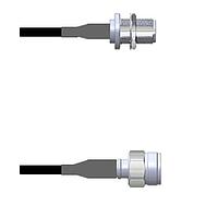 Amphenol Custom Cable Q-26059000M120i RF Cable Assemblies N-SJB/TNC-SP LMR24 120I