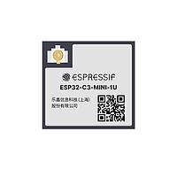 Mô-đun Đa giao thức Mô-đun SMD, ESP32-C3FN4, đầu nối ăng-ten IPEX, -40C - +85C Espressif Systems ESP32-C3-MINI-1U-N4