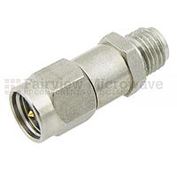 Fairview SA26B-12 12 dB Fixed Attenuator SMA Male To SMA Female Up To 26 GHz Rated To 2 Watts With Passivated Stainless Steel Body