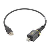 Cáp USB / Cáp IEEE 1394 HARTING PushPull V4 v2.0 USB 2.0 Loại B-Loại A, Bộ cáp lắp ráp, Loại PushPull B đến phích cắm USB Loại A IP20, PVC, 1.5m HARTING 09454454912