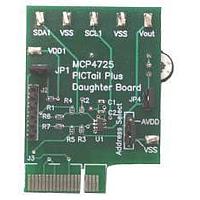 Microchip Technology MCP4725DM-PTPLS Daughter Cards & OEM Boards MCP4725 DAC PICTail Plus Daughter Board